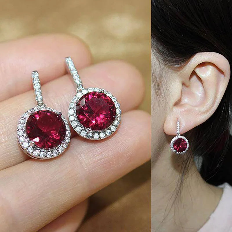 star dark night Luxury Earring 925 Silver