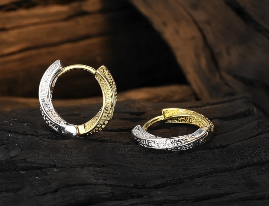 golden love  100% Real Pure 925 Sterling Silver