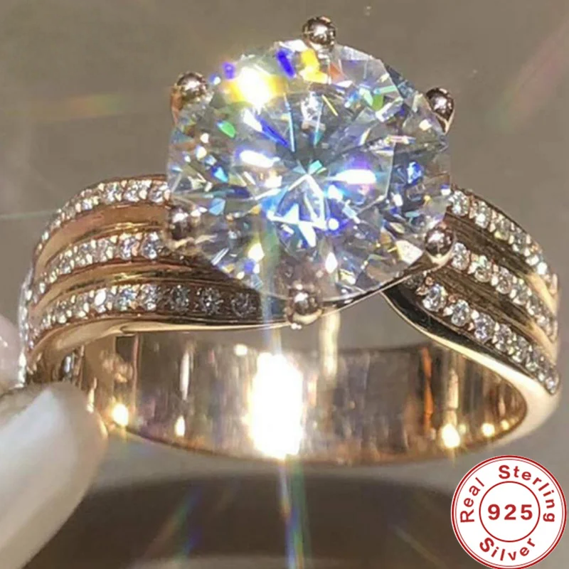 Aurora Ring Luxury 925 Sterling Silver Ring