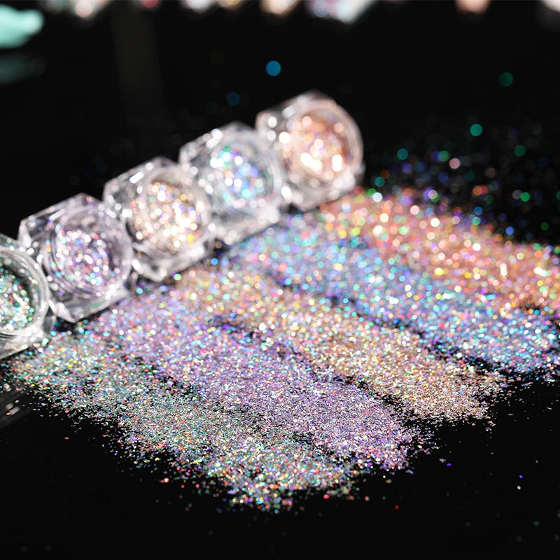 Diamonds Nail Sequins Sparkly Shinning  Decoration Powder