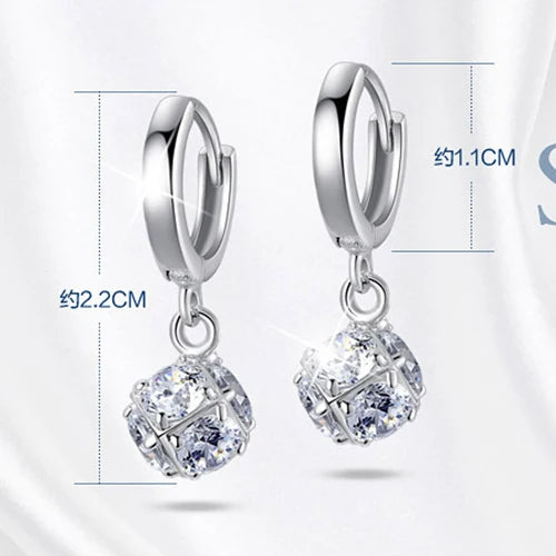 Lover’s Cz Zircon 925 Sterling Silver