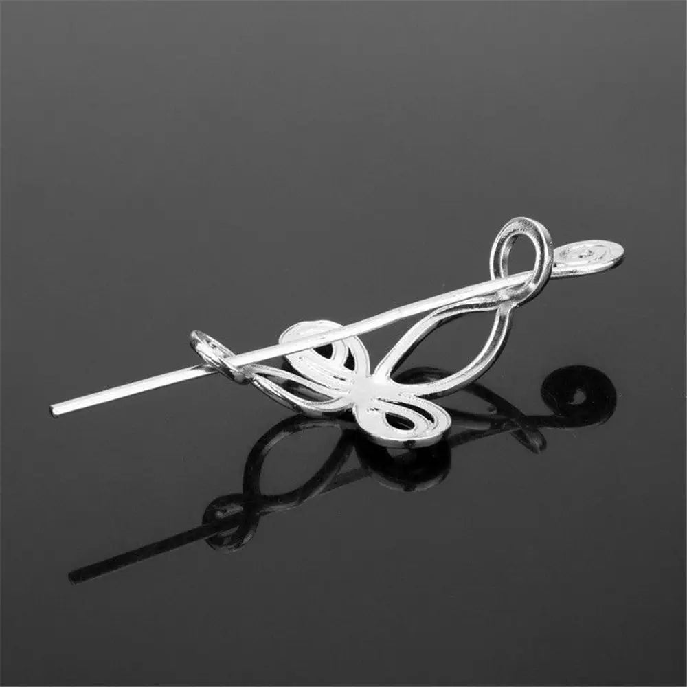 Knots Clips Hairpin Charm Alloy Hair Stick