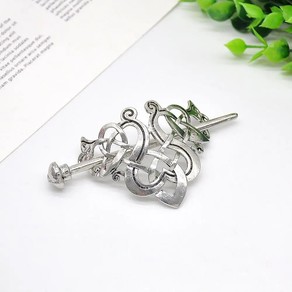 Knots Clips Hairpin Charm Alloy Hair Stick