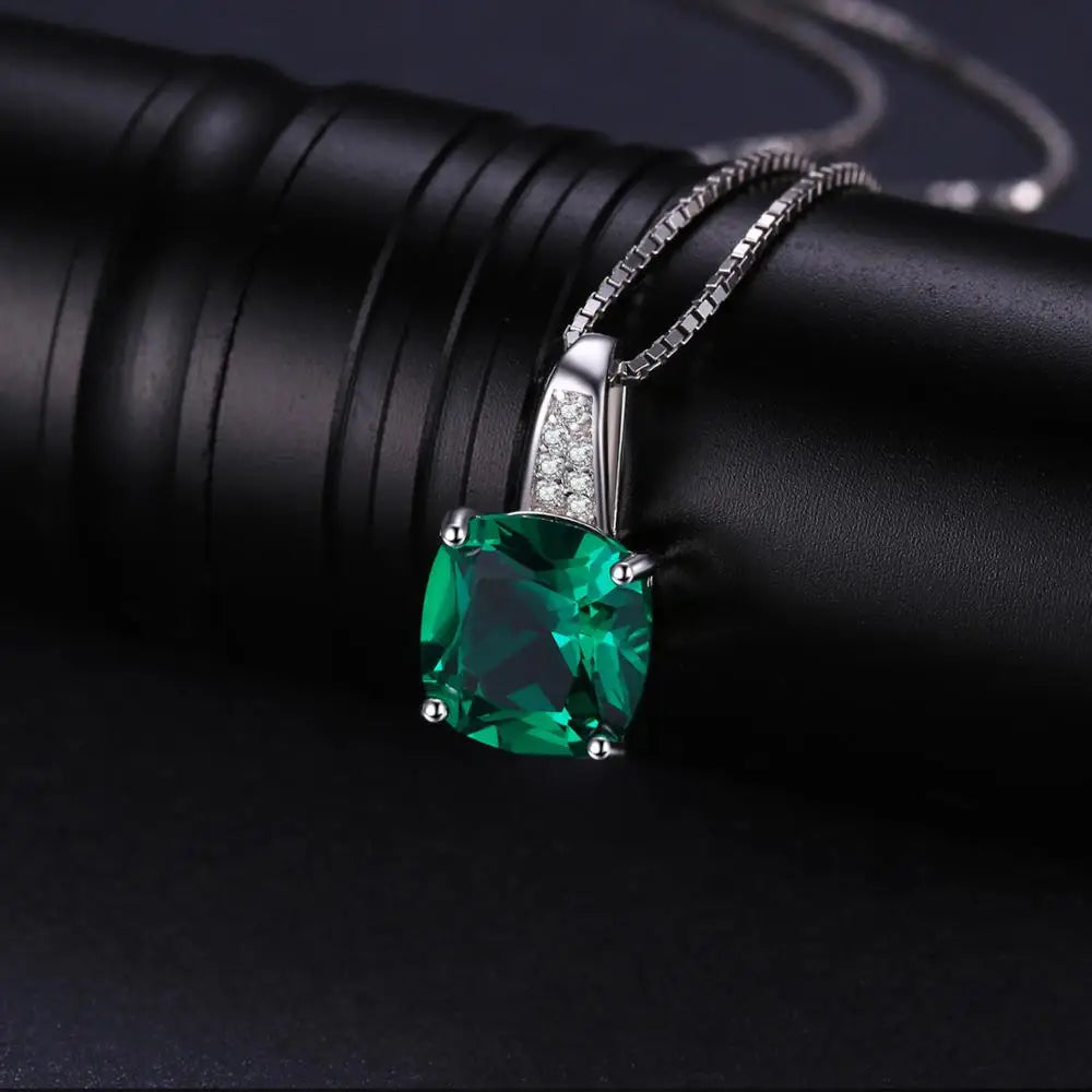 Honey 
Nano Green Emerald 925 Sterling Silver