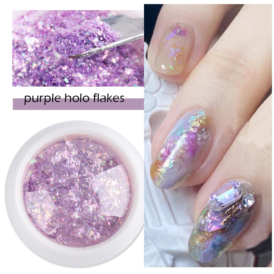 Purple Holographic Glitter