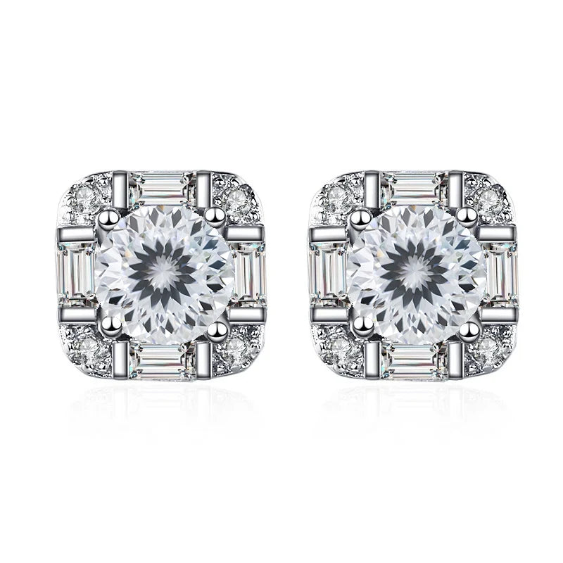 sky blue  0.5 CT  925 Sterling Silver