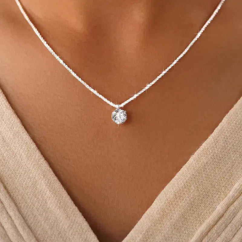 True Love Charm 
1CT  Real 925 Sterling Silver