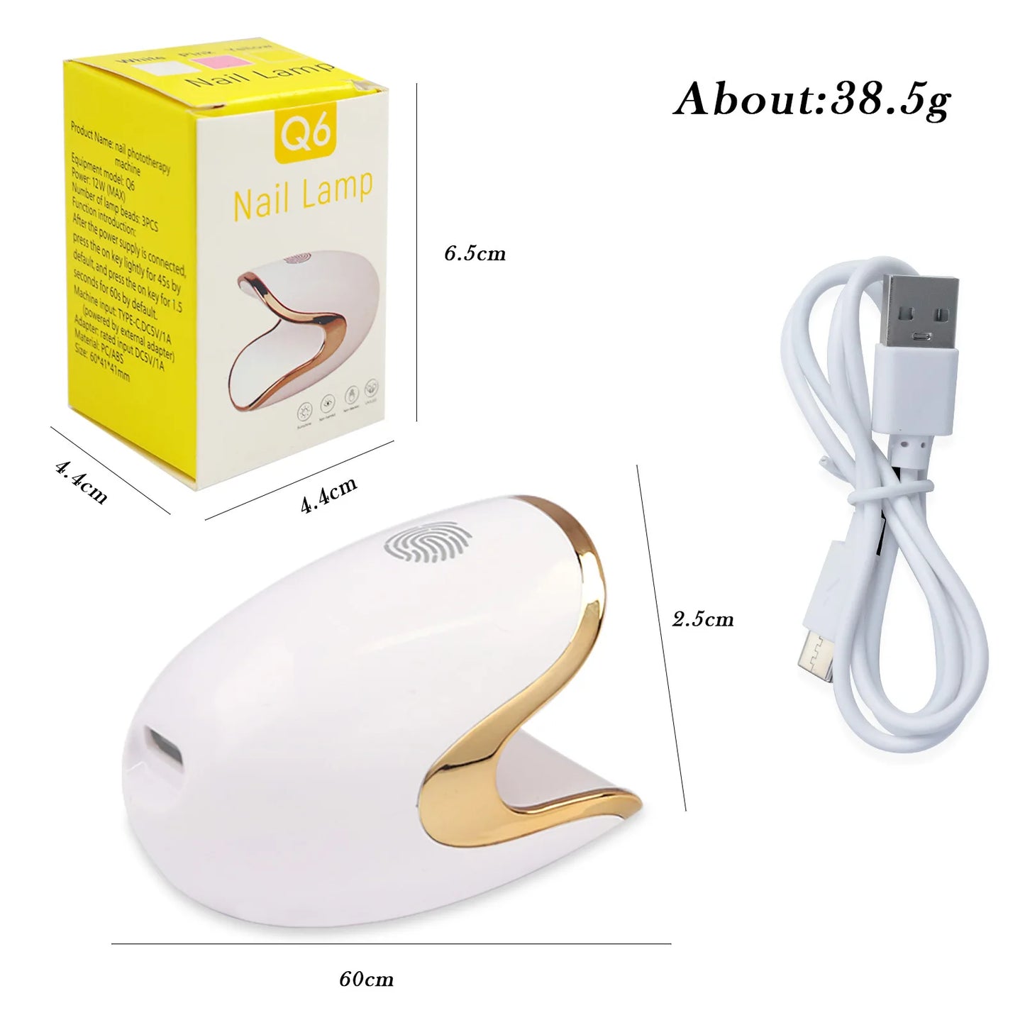 Nail Lamp Dryer 12W