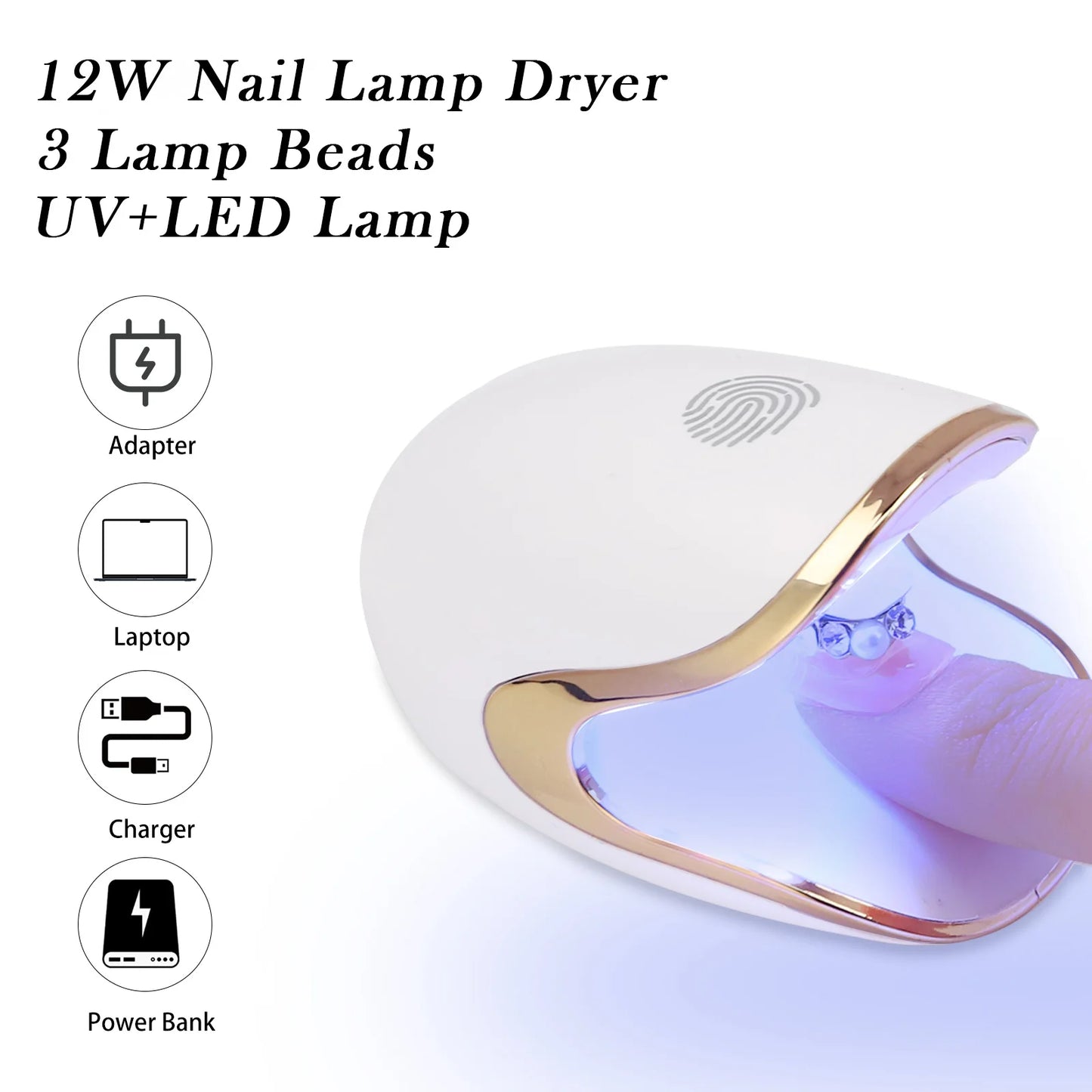 Nail Lamp Dryer 12W