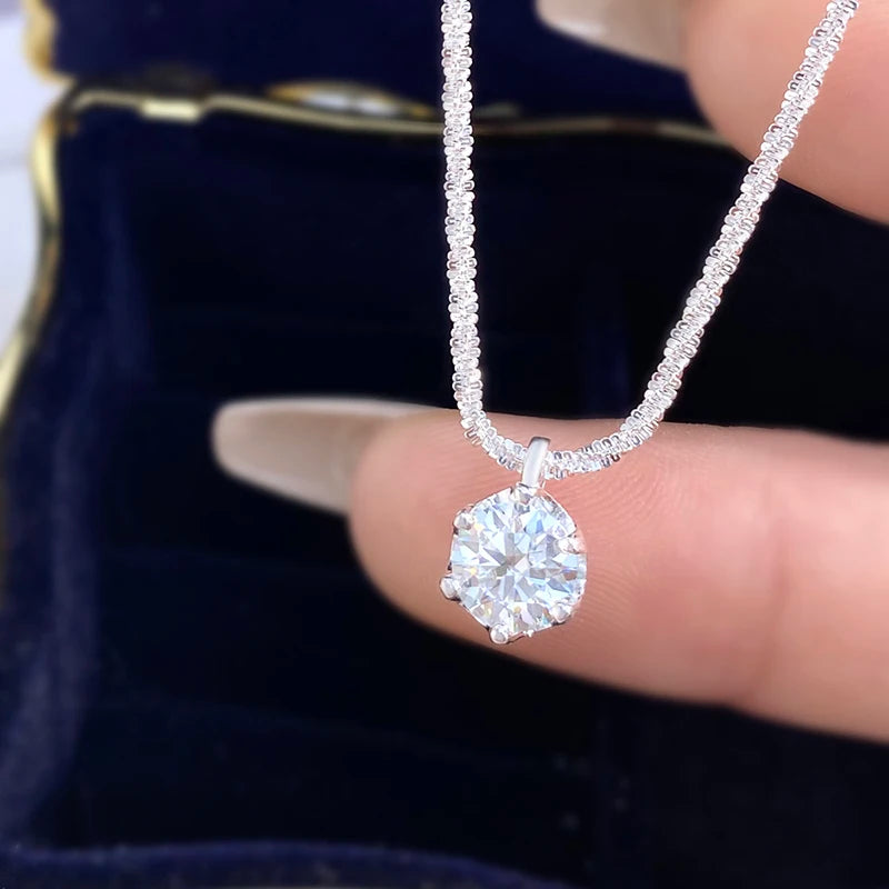 True Love Charm 
1CT  Real 925 Sterling Silver
