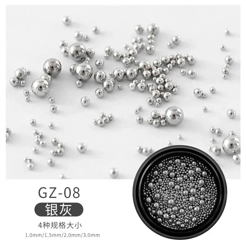 Mini Small Stainless Steel Caviar Beads