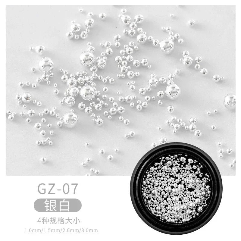 Mini Small Stainless Steel Caviar Beads