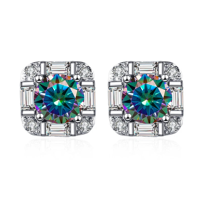 sky blue  0.5 CT  925 Sterling Silver