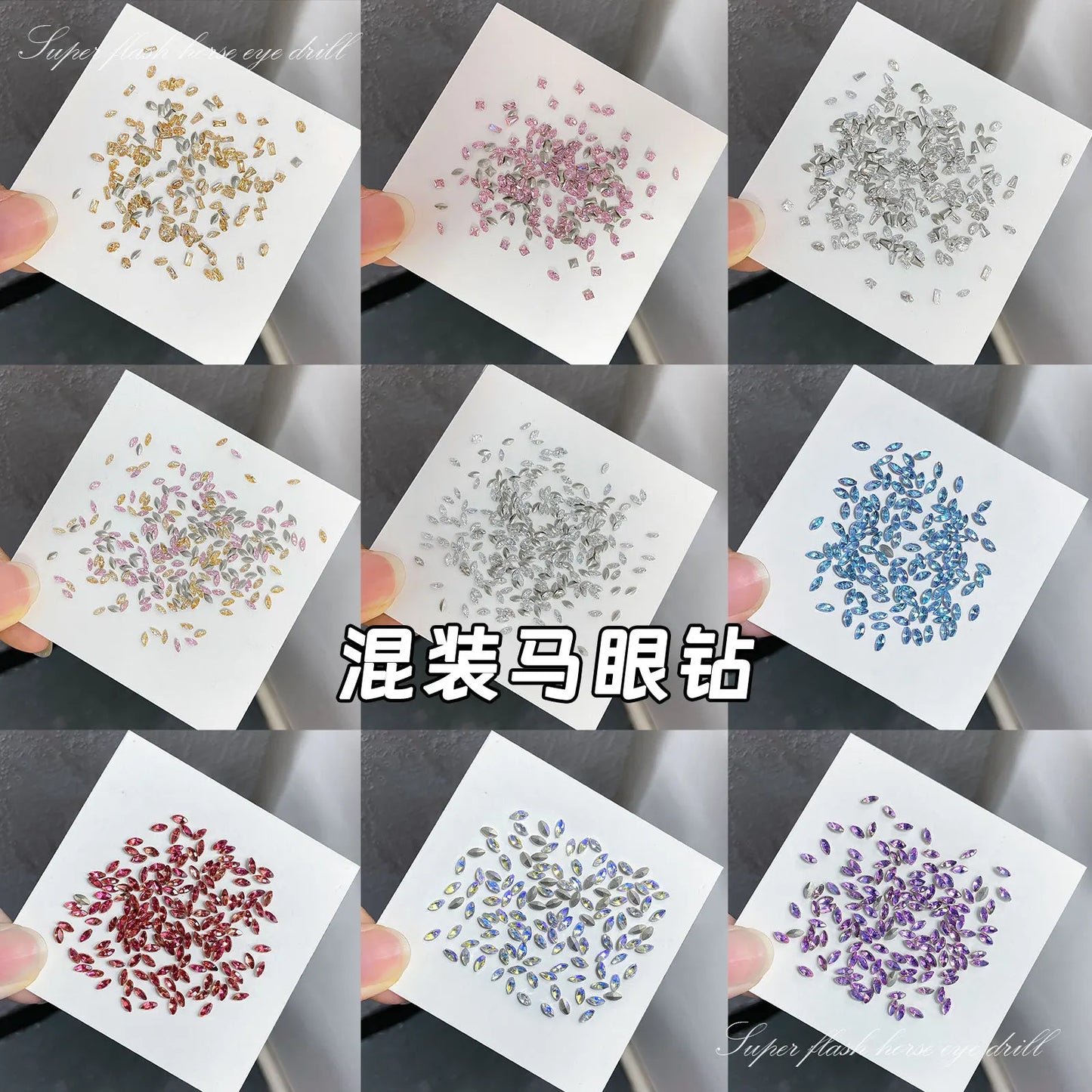 Zircon Diamond  K9 Mini 50pcs/pack