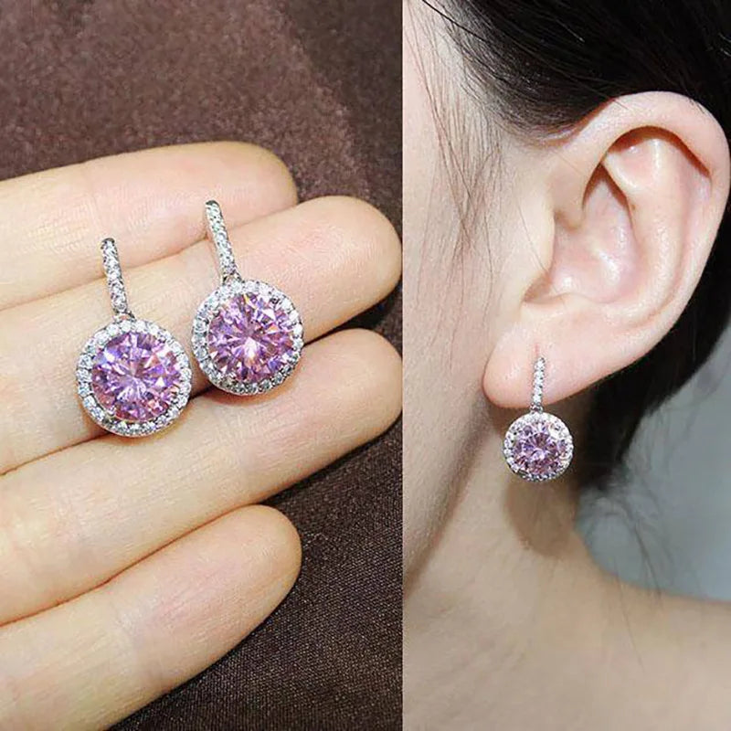 star dark night Luxury Earring 925 Silver