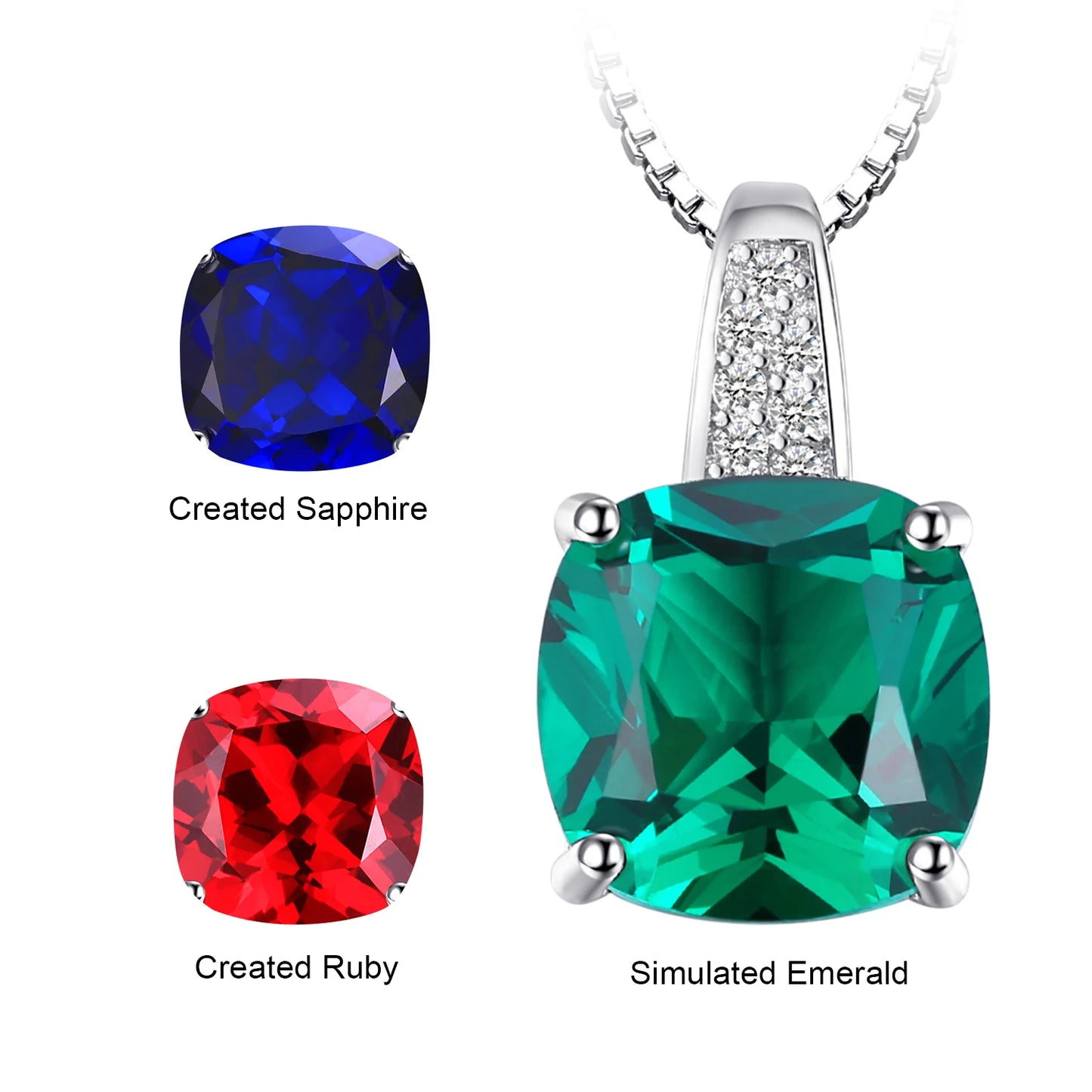 Honey 
Nano Green Emerald 925 Sterling Silver