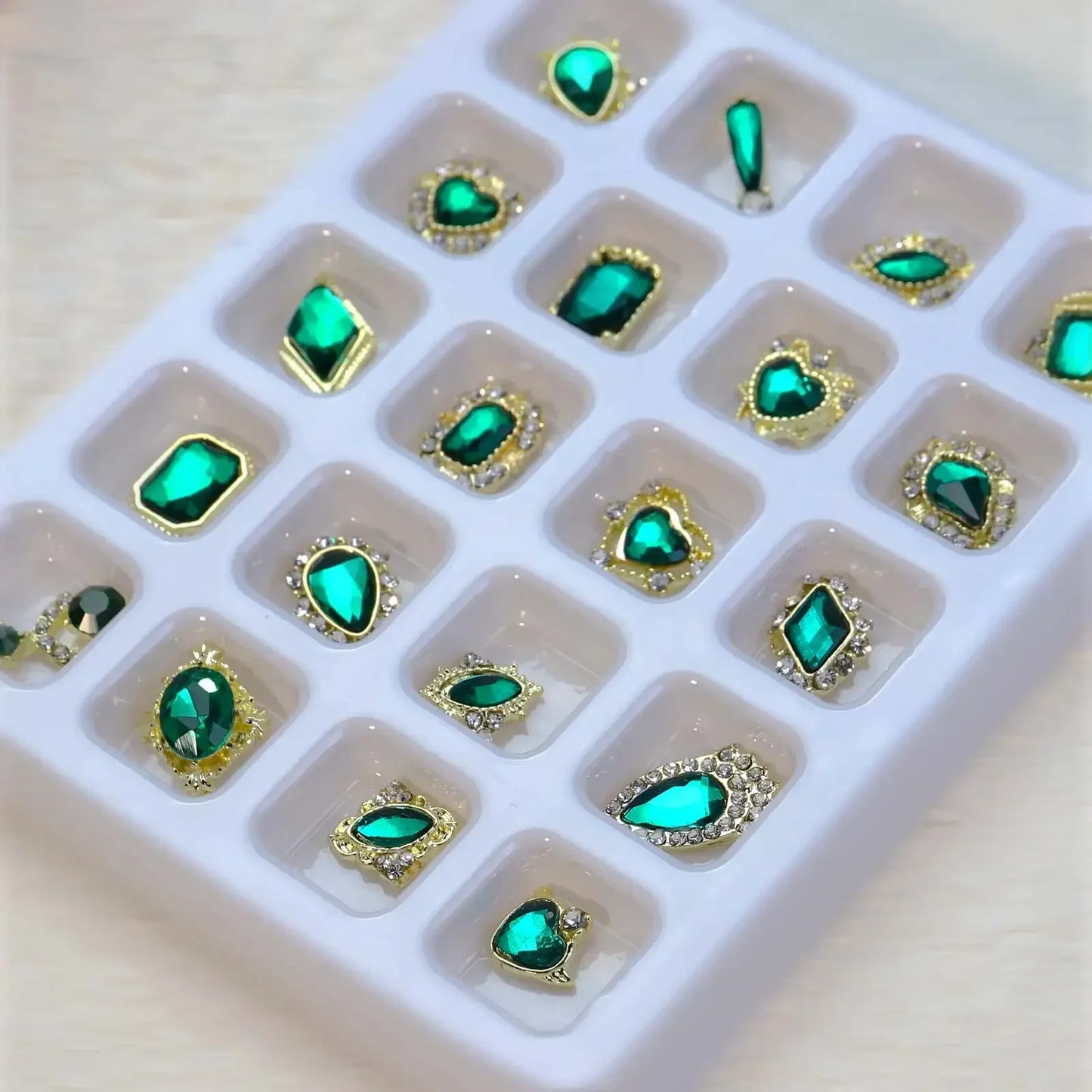 3D Crystal Nail Rhinestones Alloy