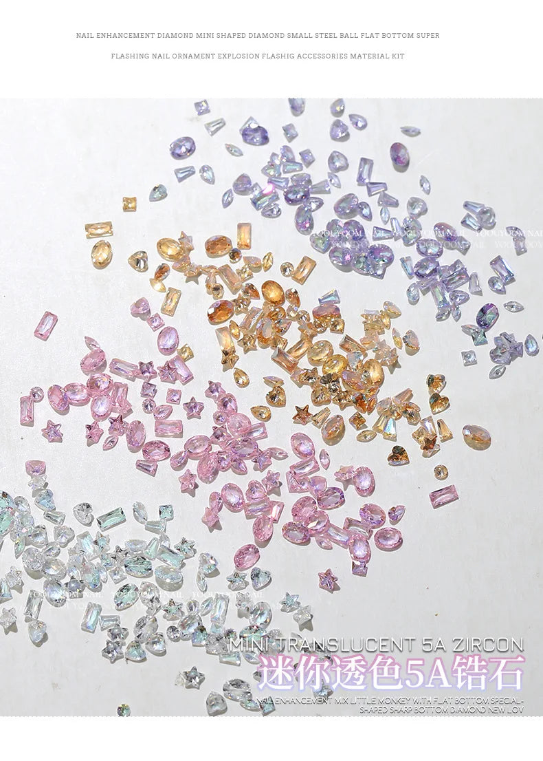 Zircon Sharp Diamonds Sparkle