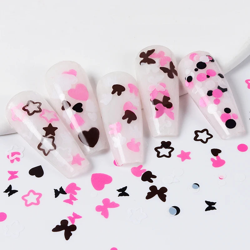 Kawaii Butterfly  Love Hearts Bubble  Sweet Cool