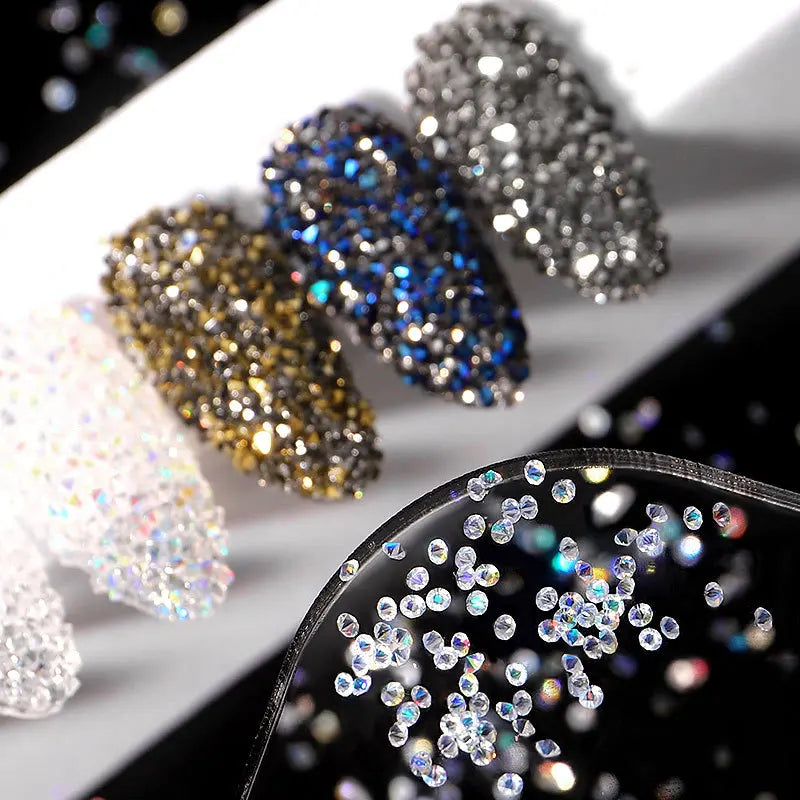 3D Nail Art Accessories Glitter Micro Crystal