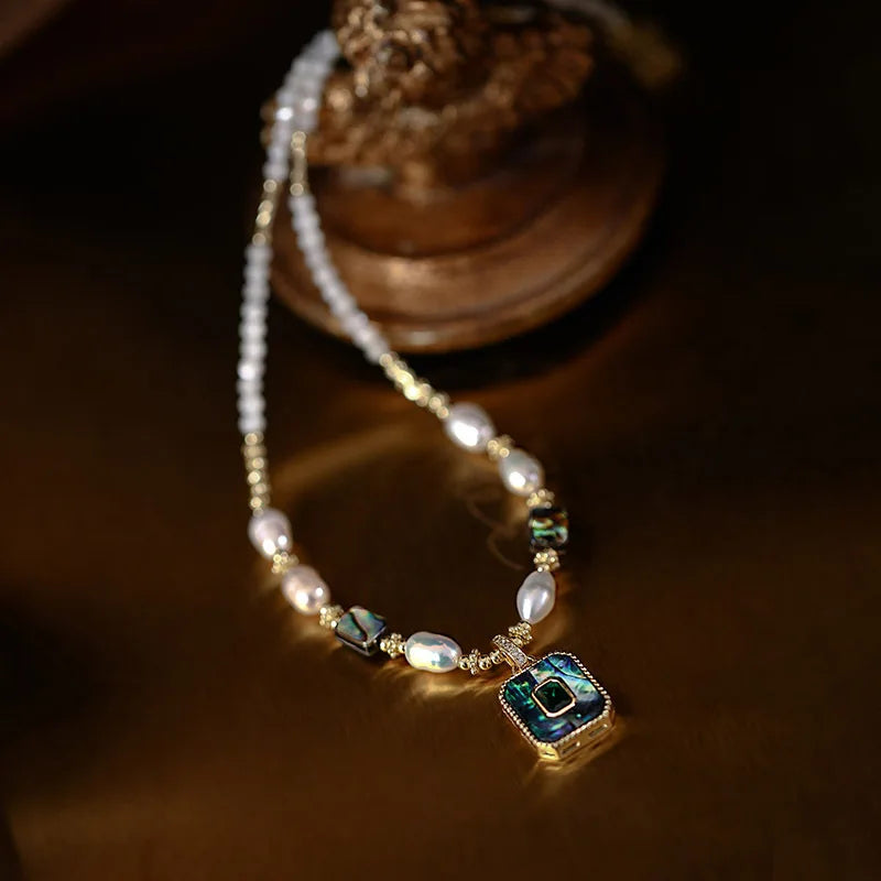 Moon Kiss Necklace 
100% Natural Freshwater Pearl 14K Gold Filled