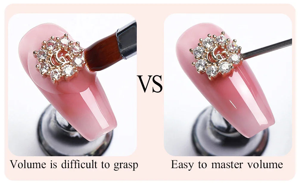 Glue Nail Rhinestone 10ML