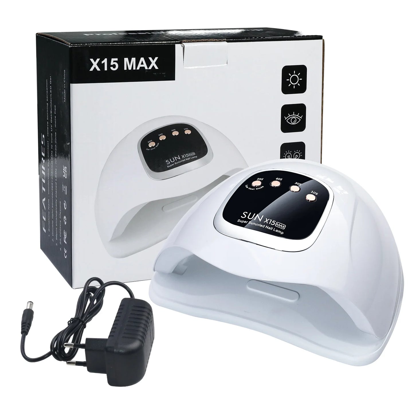 Auto Sensor UV LED Nail Lamp SUN X15 MAX High-Power