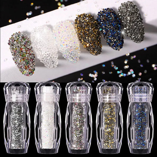 3D Nail Art Accessories Glitter Micro Crystal