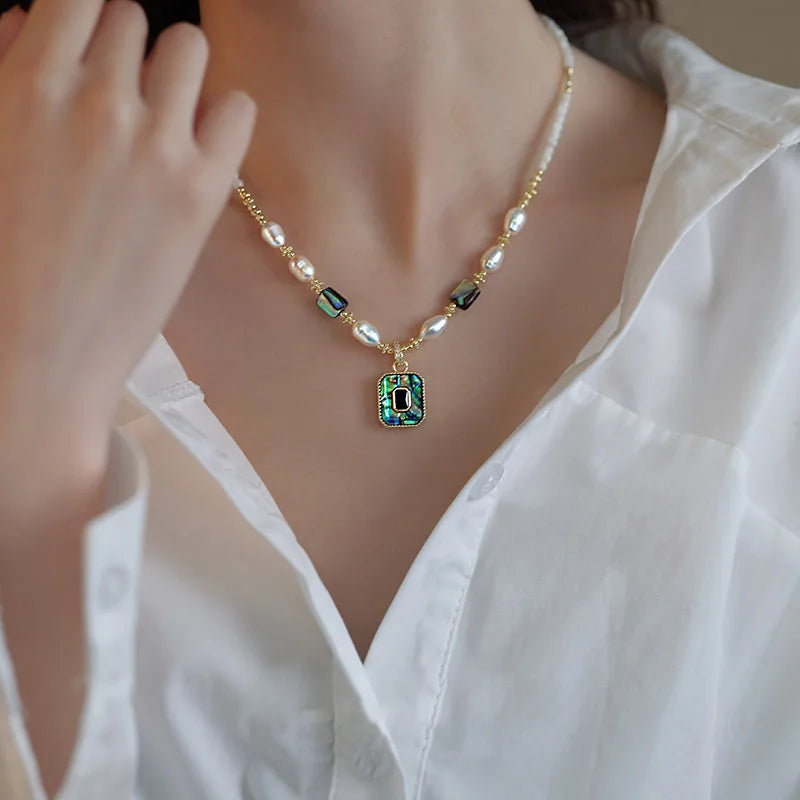 Moon Kiss Necklace 
100% Natural Freshwater Pearl 14K Gold Filled