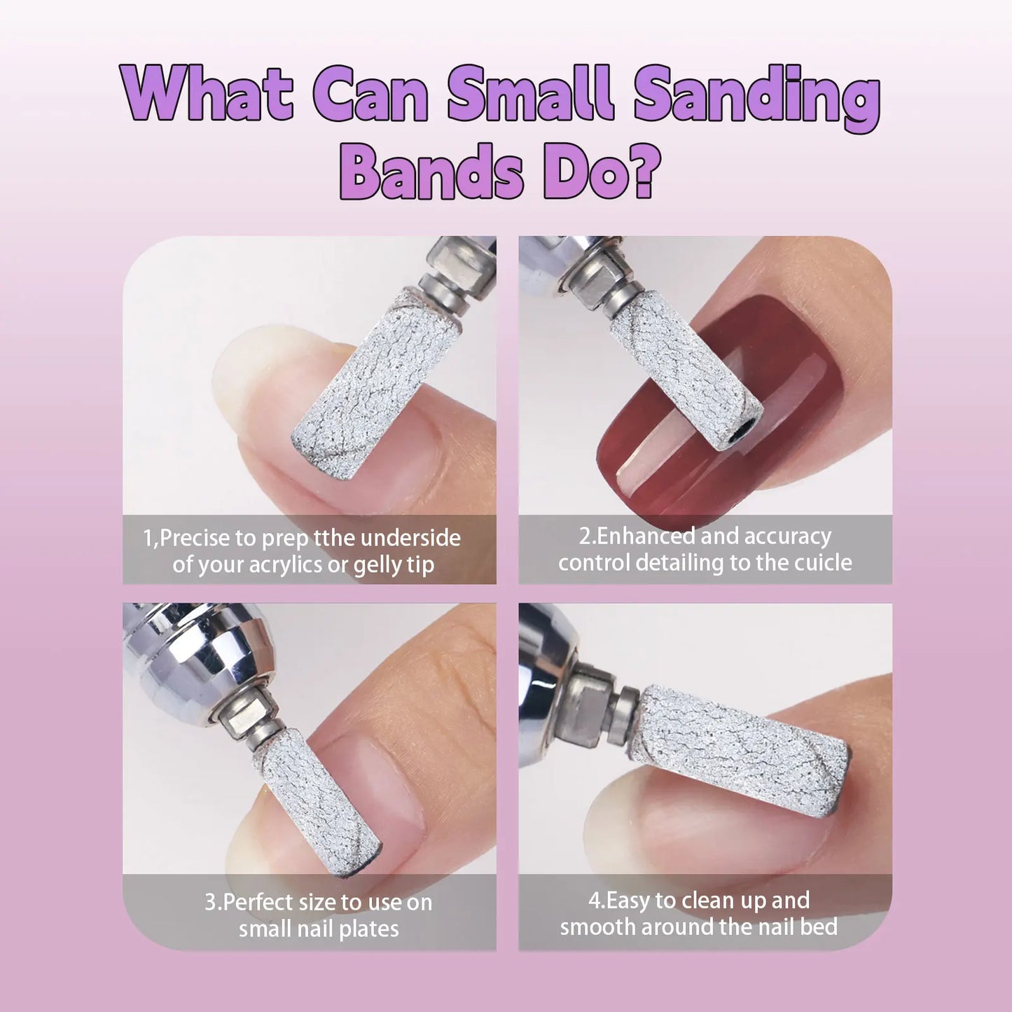 3.1mm Nail Sanding Bands