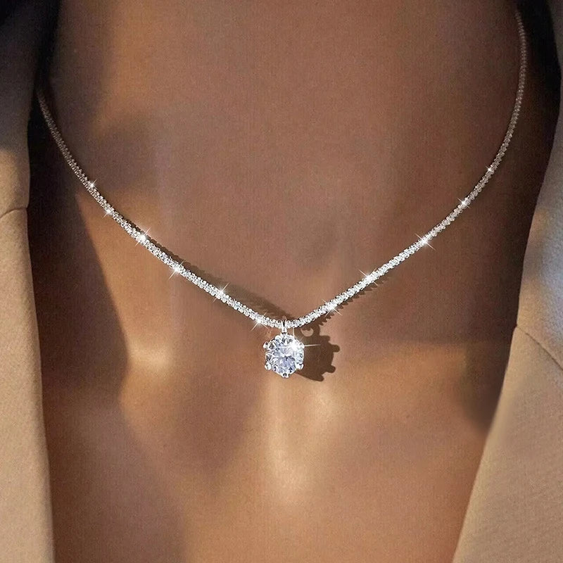 True Love Charm 
1CT  Real 925 Sterling Silver