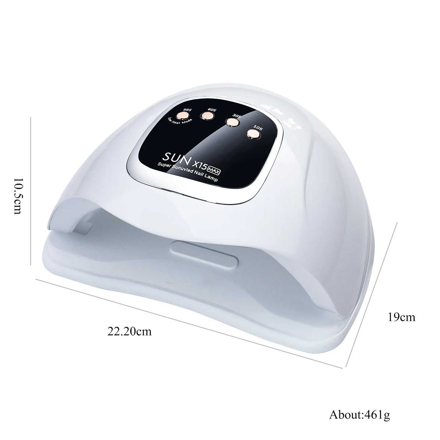 Auto Sensor UV LED Nail Lamp SUN X15 MAX High-Power