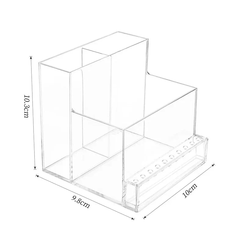 Nail Storage Box For Electric Manicure Drill Rack Nails Drills