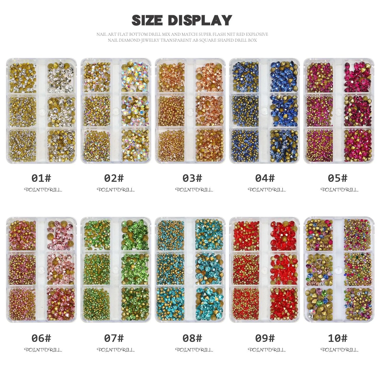 Glass Water Rhinestones