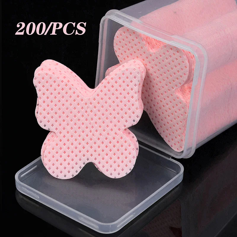 Cotton Pads 200pcs Pink