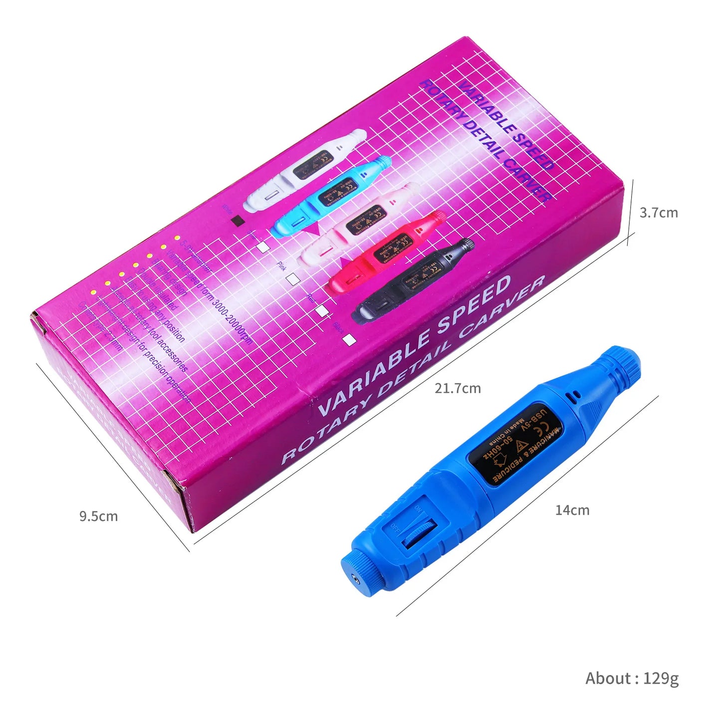 Portable Electric Nail Drill  Pen