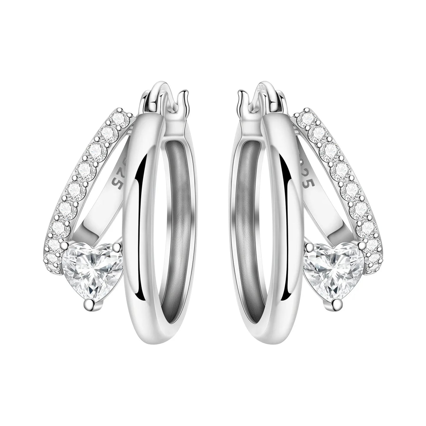 Pure Amour 100% 925 Sterling Silver