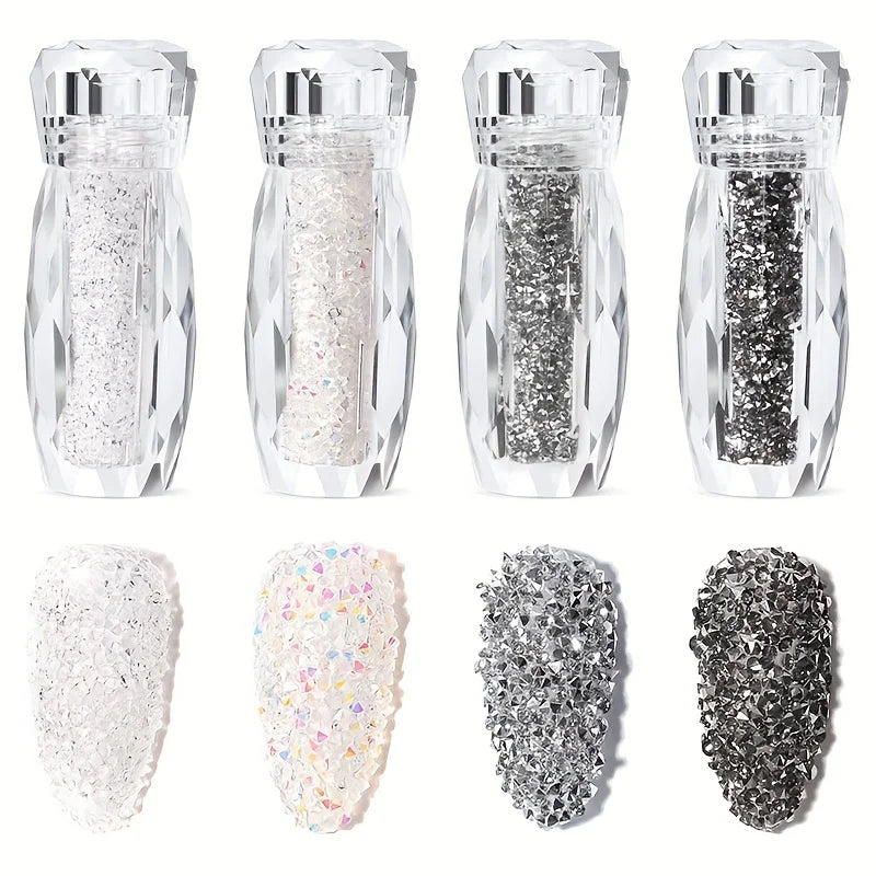 Glitter Caviar  3D AB Crystal