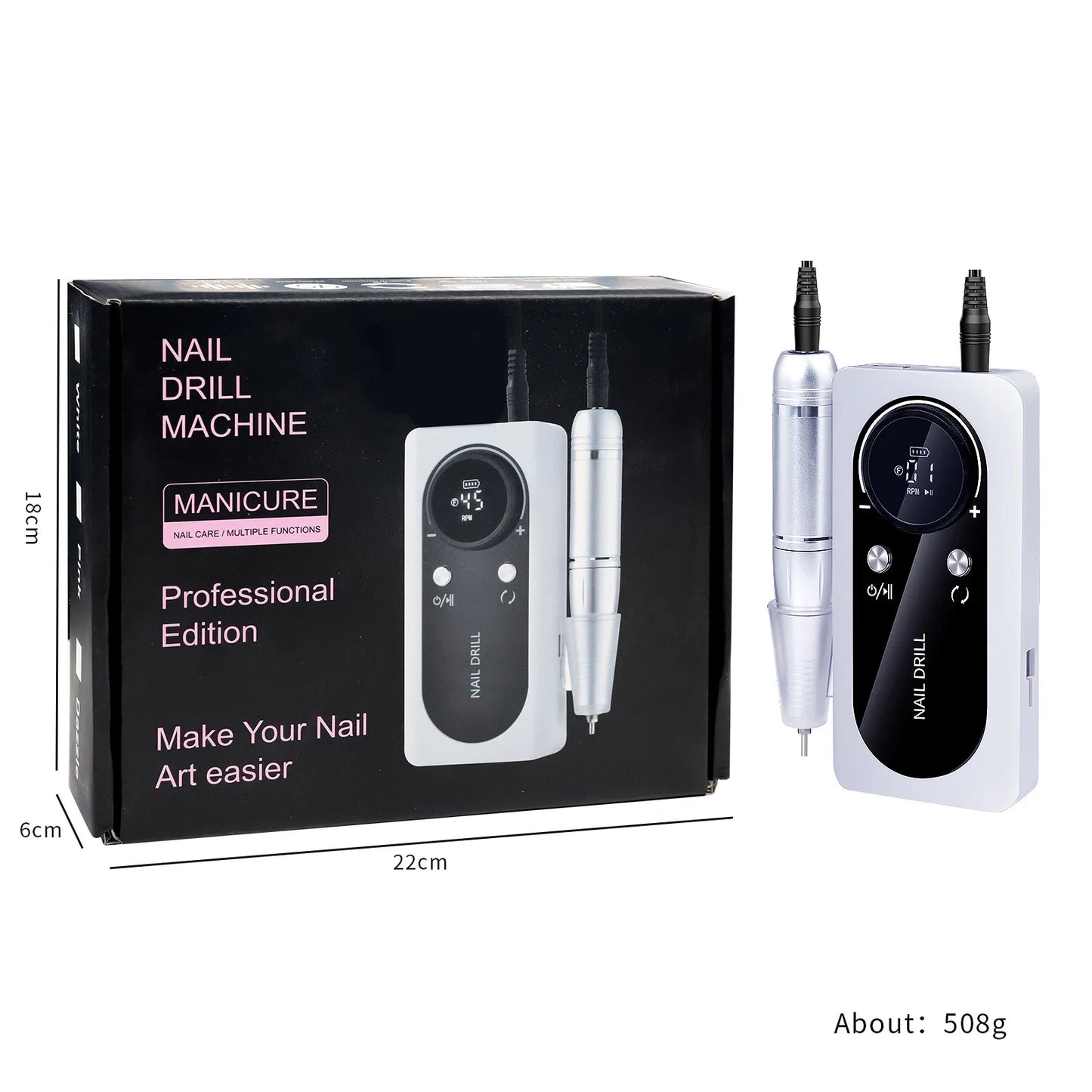 Nail Portable Drill 45000RPM