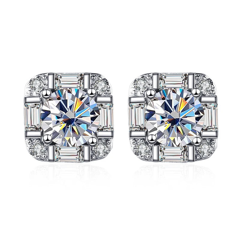 sky blue  0.5 CT  925 Sterling Silver