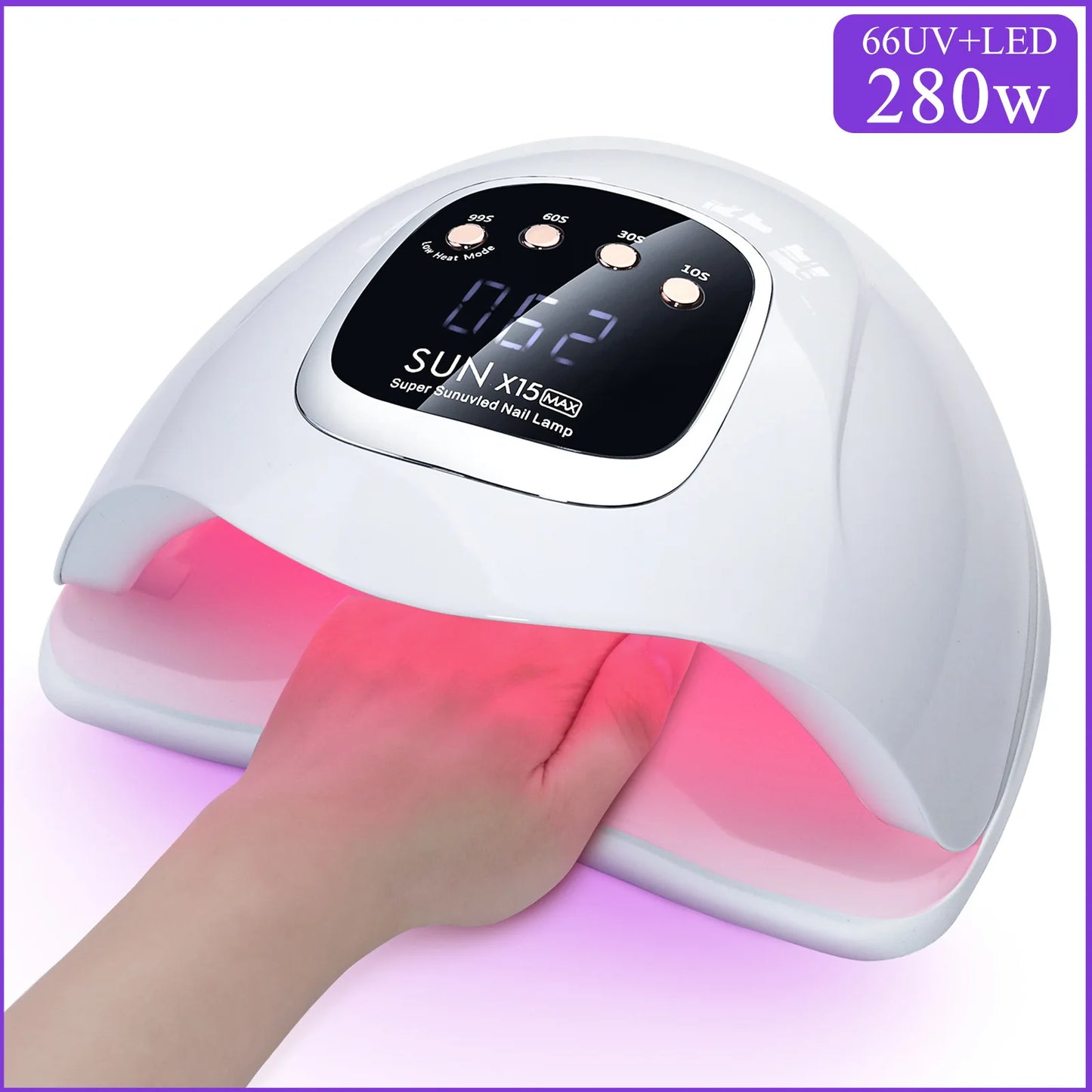 Auto Sensor UV LED Nail Lamp SUN X15 MAX High-Power