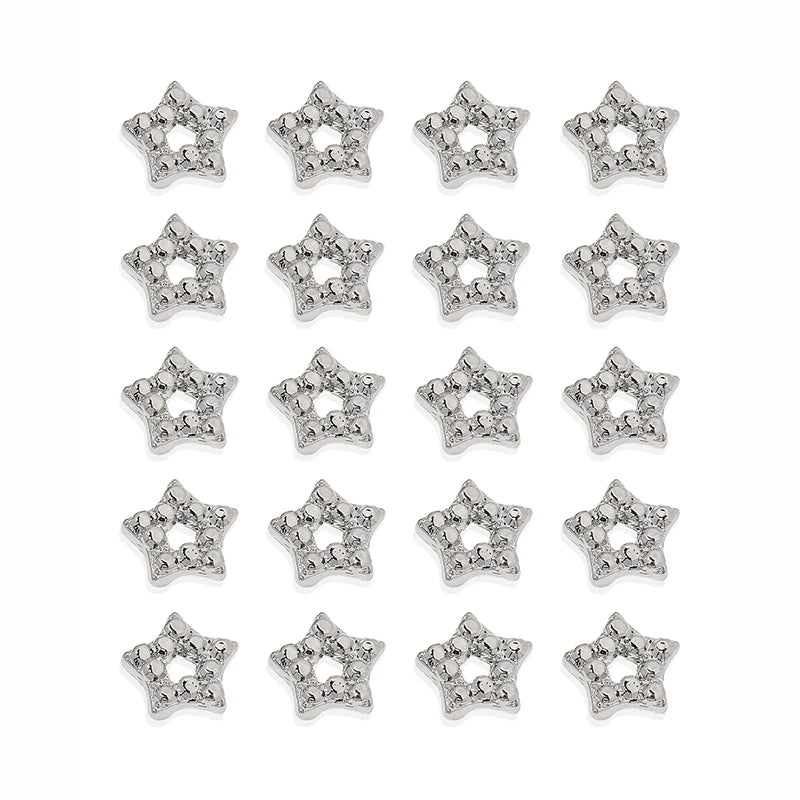 20pcs Star Sliver